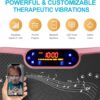 Vibration Plate Fitness Platform Exercise Machine Vibrating Lymphatic Drainage Shaking Full Body Shaker Workout Vibrate Stand Shake Board Sport Gym for Weight Loss Fat Burner for Women Men