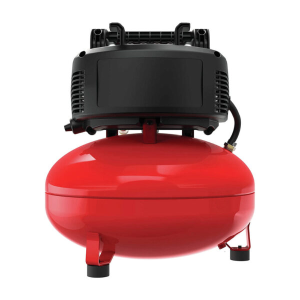 000c8314d35447b899eaad3bc5da1a88 6 Gallon Pancake Air Compressor, Oil-Free, 150 PSI, Portable with Accessory Kit