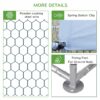PawHut 13.1 ft Large Metal Chicken Coop for 12 Chickens, Walk-In Chicken Coop Run, Big Chicken House, Ducks Rabbit Enclosure for Backyard with Water-resistant and Anti-UV Cover