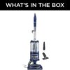 Rotator Pet Pro Lift-Away ADV Upright Vacuum with HEPA Filter, DuoClean PowerFins HairPro and Odor Neutralizer Technology, Pet Hair Pickup, For Carpets & Hardfloors, Dark Grey, LA555