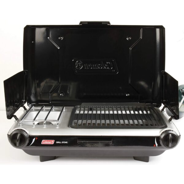 0040a25ef5c44ff4a0a9998273c47449 Coleman Tabletop 2-in-1 Camping Grill for Outdoor Cooking