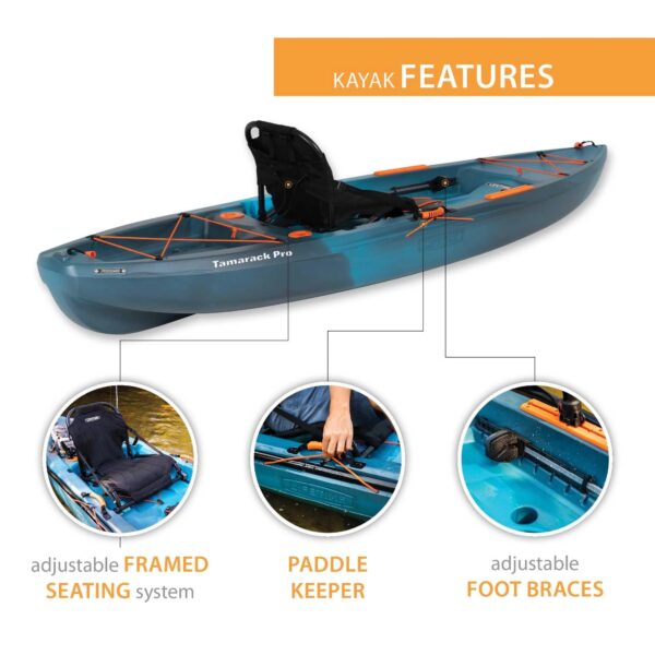 Lifetime Tamarack Pro 103 Sit-On-Top Kayak - Lightning Fusion - 90995