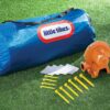 Little Tikes Jump 'n Slide Inflatable Bouncer Includes Heavy Duty Blower With GFCI, Stakes, Repair Patches, And Storage Bag, for Kids Ages 3-8 Years