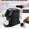 3-in-1 coffee machine, coffee and espresso machine combo for ground coffee