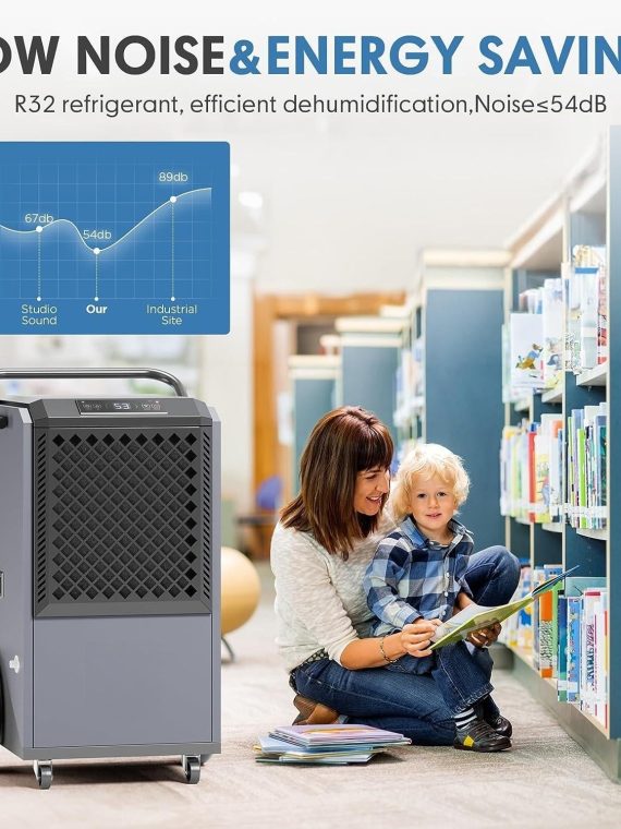 0154cc2eee004425bbcad4d5b4177630 305 Pint Commercial Dehumidifier – 38 Gallon/Day Capacity for Industrial Use