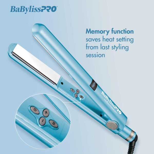 015bdc25cce245d7a6196a090fc0cb7a BaBylissPRO 1" Nano Titanium Flat Iron Hair Straightener