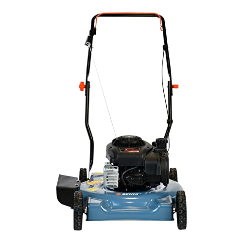 017b0c0cce43490a8d04b1341df81d14 SENIX Gas Lawn Mower, 20-Inch, 125 cc 4-Cycle Briggs & Stratton Engine, Push Lawnmower