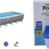 Bestway Oval Above Ground Pool Set (10' x 6'7" x 33")| Includes Filter Pump & ChemConnect Dispenser