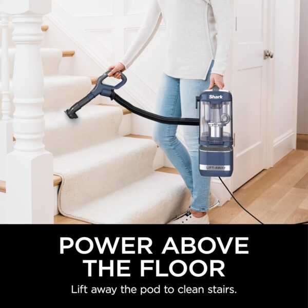 02030c84157a4af8b66b1dd271cc7d79 Rotator Pet Pro Lift-Away ADV Upright Vacuum with HEPA Filter, DuoClean PowerFins HairPro and Odor Neutralizer Technology, Pet Hair Pickup, For Carpets & Hardfloors, Dark Grey, LA555