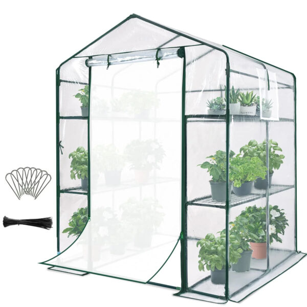 022e613f502342369a2aad80a06fd3b1 Quictent Greenhouse for Outdoors with Screen Door & Windows