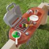 Step2 All-Around Playtime Patio with Canopy with 16 Play Accessories Playhouse Kids Outdoor Toys