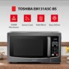 Air Fryer Combo 8-in-1 Countertop Microwave Oven, with Convection, Broil, Odor Removal Mode, 12.4" Position Memory Turntable, Child-Lock, 1.0 Cu.ft, Black Stainless Steel, ML2-EC10SA(BS)