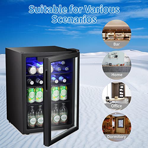 02fba255305b4739a161346eab787218 Antarctic Star Mini Fridge-95 Can Beverage Refrigerator