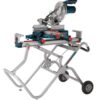 Gravity-Rise Miter Saw Stand with Wheels