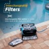 Dolphin Nautilus CC Plus Wi-Fi Automatic Robotic Pool Vacuum Cleaner, Always Cleaning, Never Charging, with Wall Climbing Scrubber Brush, Ideal for In-Ground Pools up to 50 FT in Length