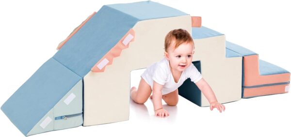 04931b02eef84ddeb36e0709e84c5830 4 in 1 toddler foam climbing blocks, indoor soft climbing and crawling toys