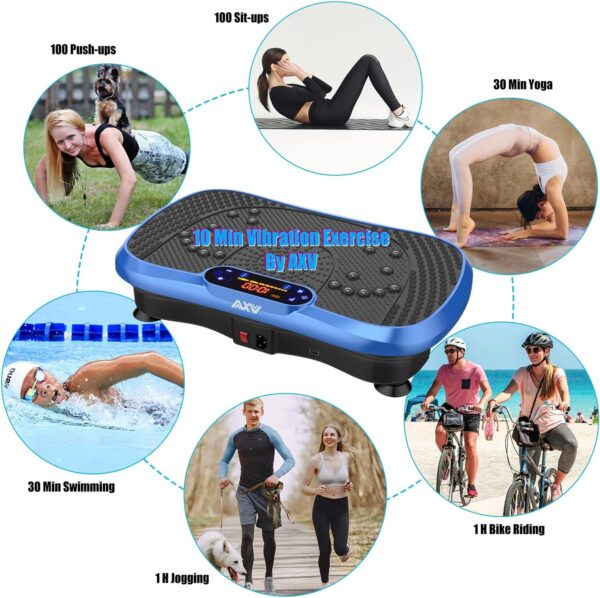 04f4930639224474809f079b51c86781 Vibration Plate Fitness Platform Exercise Machine Vibrating Lymphatic Drainage Shaking Full Body Shaker Workout Vibrate Stand Shake Board Sport Gym for Weight Loss Fat Burner for Women Men
