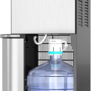 Limited Edition Self Cleaning Water Cooler Water Dispenser - 3 Temperature Settings - Hot, Cold & Room Water, Durable Stainless Steel Construction, Bottom Loading - UL Listed-Avalon