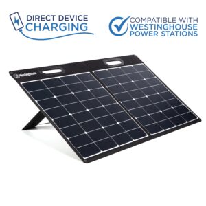 Westinghouse 100W Foldable Portable Solar Panel for iGen160s, iGen200s, iGen300s, iGen600s, iGen1000s Power Stations