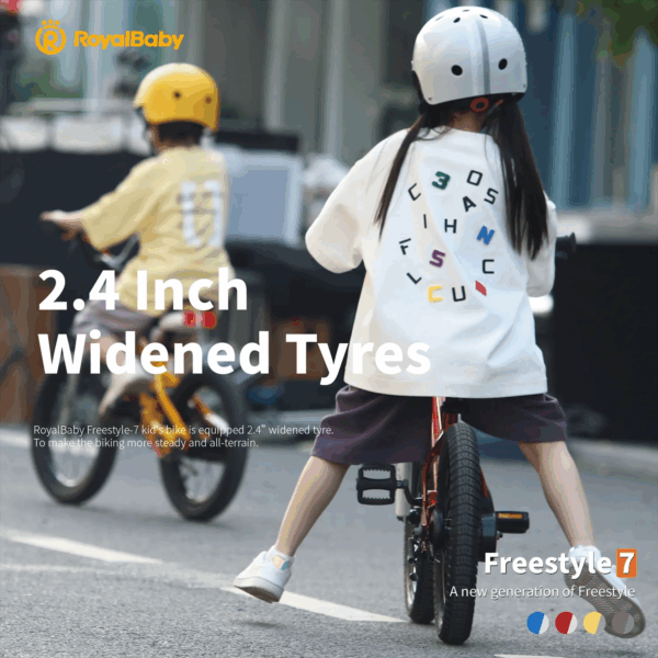 05efdac7d8a140b78bb796c0a6a8cd22 Royalbaby Freestyle 7 Kids Bike Toddlers 14 Inch Wheel Dual Handbrakes Bicycle Beginners Boys Girls Ages 3-5 Years, Kickstand and Water Bottle Included, Gray