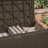 Suncast Resin 99-Gallon Deck Box - Mocha Brown - DBW9200- 52 in D x 27.5 in H x 27.6 in W