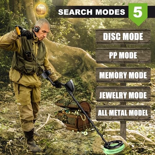 072300a1e8b54d10b37fd9805fd4af8e PalliPartners Metal Detector for Adults .Professional Gold Detector with LCD Display