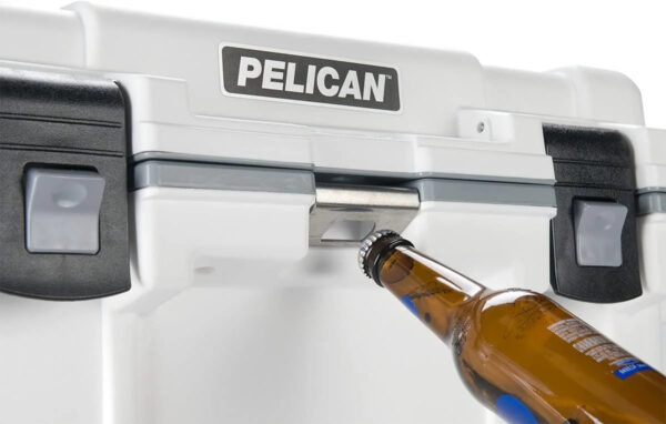 079f1417340a4af4982d928b648e431f Pelican Elite 70 Quart Cooler White/Gray