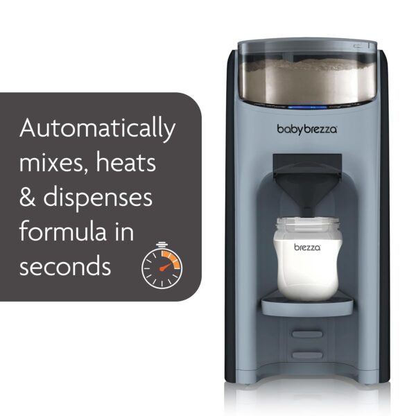 07a47702c65b4fbe94abf1e651f1b332 New and Improved Formula Pro Advanced Formula Dispenser Machine - Automatically Mix a Warm Formula Bottle Instantly - Easily Make Bottle with Automatic Powder Blending, Slate