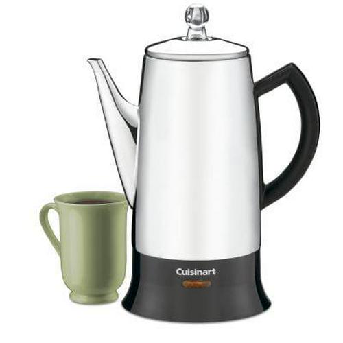 07c69915d9a948f99abe53a3addfd66c Cuisinart Stainless Steel 12 Cup Electric Coffee Percolator
