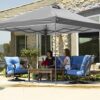 Canopy Tent 10x10 One Push Pop up Canopy Easy Up Canopy Bonus Carry Bag