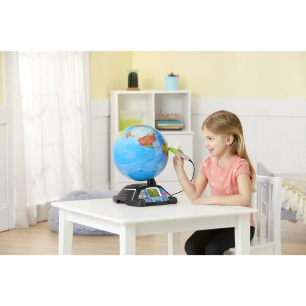 LeapFrog Magic Adventures Globe for Kids, Electronic Learning System, Teaches Countries, Culture