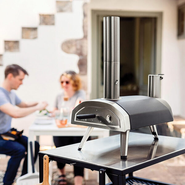 Ooni - Fyra 12 Portable Outdoor Pizza Oven - Black