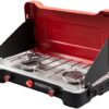 Camp Chef Mountain Series Everest 2X - High Output Two-Burner Camp Stove - Lid Doubles as Windscreen - Portable Cooking Stove - For Outdoor Cooking - 20,000 BTU Burners - 215 Sq In Cooking Area