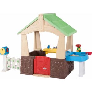 Little Tikes Deluxe Home And Garden Playhouse Indoor Outdoor Toy Toddlers