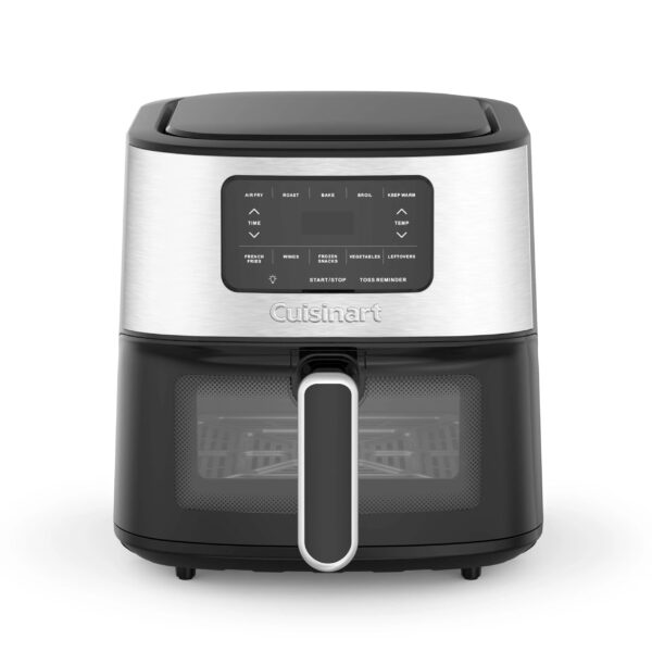 09b33d49bdb649ea889f7360572528a2 Cuisinart Air Fryer Oven, 6-Qt Basket Stainless Steel Air Fryer