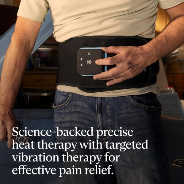 0a12372654ca4a9c999d62c0fca0e359 RecoveryTherm Back - Hot Vibration Back and Core Wrap for Athletes - Advanced Hot Vibration for Pain Relief Wrap with Cryothermal Technology - One Size Fits All