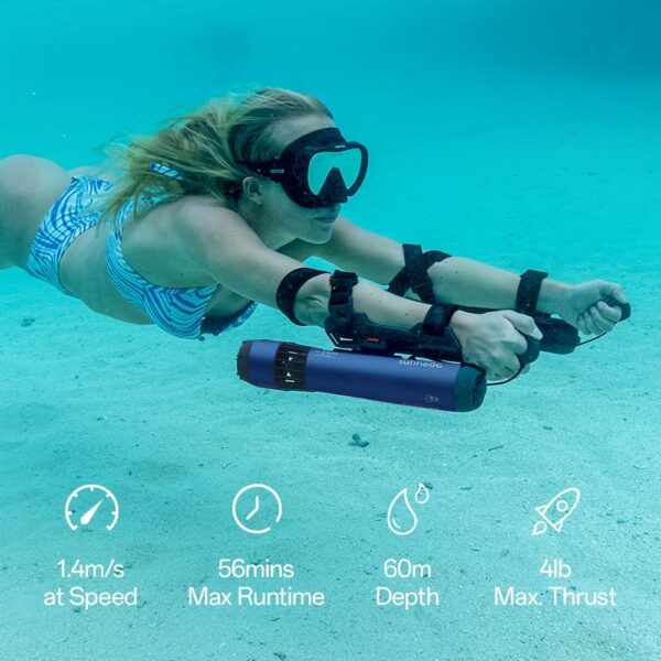 0a6dcf895c014ab2ab9a79f8e25f1c2d Waydoo Subnado Underwater Scooter Lite, Water Sports Diving Scooter with Removable Handle, Compact and Portable Water Scooter for Adults&Kids, Scuba Diving Snorkeling Sea Scooter Multiple Uses, Blue