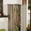 Rubbermaid Vertical Resin Weather Resistant Outdoor Storage Shed