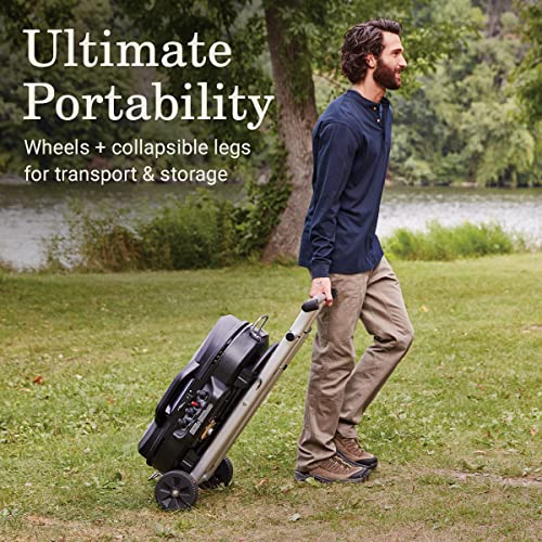 0b4031ecfcbe49d7a92bcaa4e60eb3ef Coleman RoadTrip 285 Portable Stand-Up Propane Grill, Gas Grill with 3 Adjustable Burners