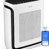 Air Purifiers for Home Large Room Up to 1800 Ft² in 1 Hr with Washable Pre-Filter, Air Quality Monitor, Smart WiFi, HEPA Sleep Mode for Allergies, Pet Hair in Bedroom, Vital 200S-P, White