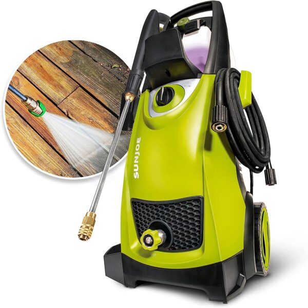 0b79b7e9fb4242c590e17296db17cb23 Sun Joe 14.5-Amp Electric High Pressure Washer, Cleans Cars/Fences/Patios