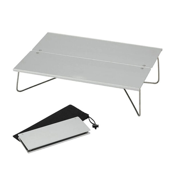 0b7bdecc678a48e7bbb0510647321dce Ana Outdoor Camping Foldable Table Aluminum Alloy Camping Table Camping Furniture