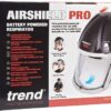 AIR/PRO Respirator and Face Shield Protection, Black, 230V