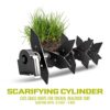 Sun Joe 12-Amp 13-Inch Electric Dethatcher and Scarifier w/Removeable 8-Gallon Collection Bag