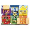 Melissa & Doug Latches Wooden Activity Board - FSC Certified Materials