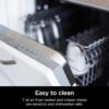 DZ401 Foodi 10 Quart 6-in-1 DualZone XL 2-Basket Air Fryer with 2 Independent Frying Baskets, Match Cook & Smart Finish to Roast, Broil, Dehydrate for Quick, Easy Family-Sized Meals, Grey