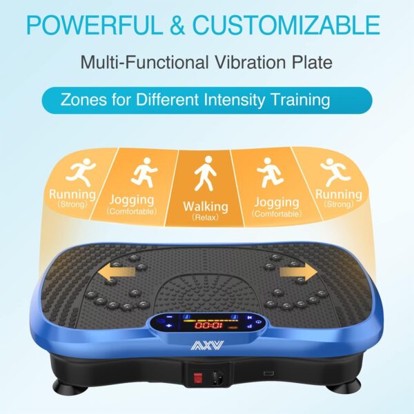 0dfa9276c55b44b3a4467006ab76833a Vibration Plate Fitness Platform Exercise Machine Vibrating Lymphatic Drainage Shaking Full Body Shaker Workout Vibrate Stand Shake Board Sport Gym for Weight Loss Fat Burner for Women Men