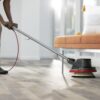 Commercial Orbiter Hard Floor Cleaner Machine, Multi-Purpose Floor Cleaning, Random Orbital Drive, Wide Cleaning Path, 50-Foot Long Cord, ORB550MC, Gray/Red-Oreck