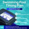AQUASTRONG In/Above Ground Pool Pump, High Flow (with Timer, 2HP, 8917 GPH, 220V)