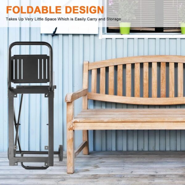 0e73b92fbbb04b9889baed41bd920aca 22"/17" Grill - Heavy-Duty Foldable Cart